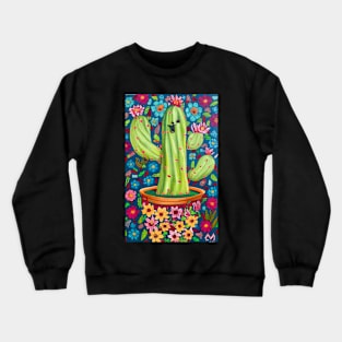 Cactus art Crewneck Sweatshirt